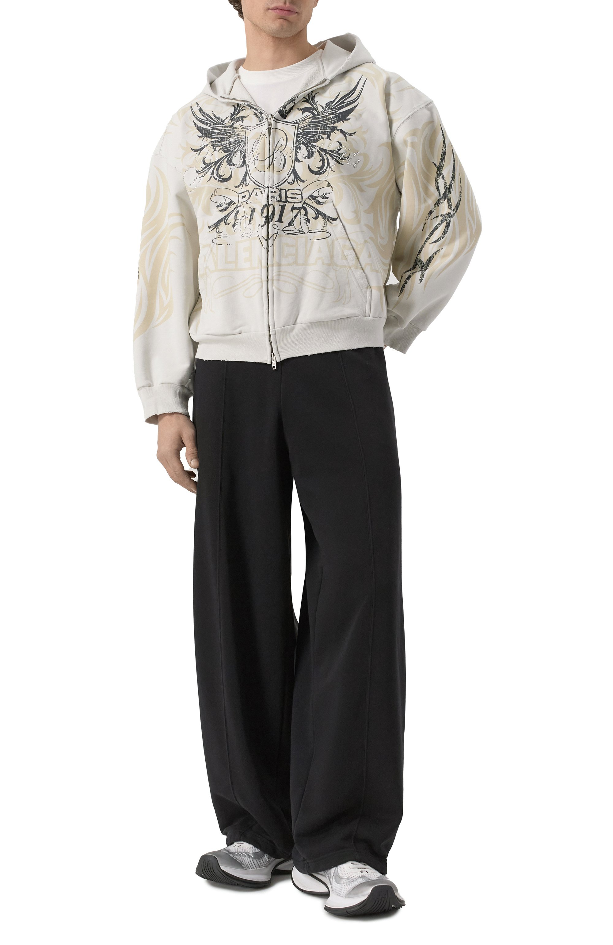 Хлопковая толстовка BALENCIAGA, арт. 803264/TRVR6, фото 2