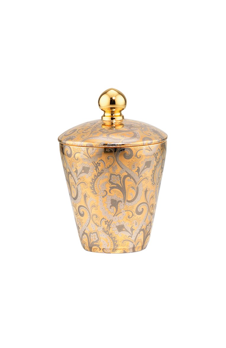 Подсвечник с крышкой gold & platinum STEFANO RICCI золотого цвета, арт. 0ACAN002/PB8509 | Фото 1 (Нос: Не проставлено; Региональные ограничения белый список (Axapta Mercury): Не проставлено; Ограничения доставки: fragile-2, flammable)