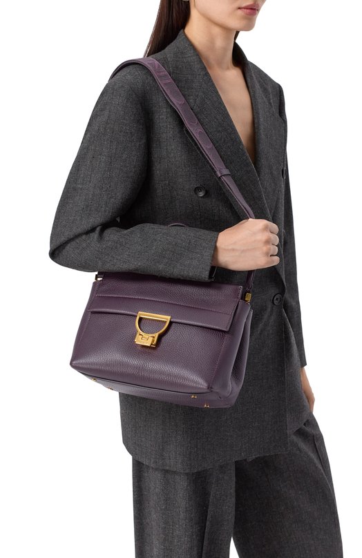 Сумка Arlettis medium Coccinelle E1 ND8 18 01 01 Фиолетовый  E1 ND8 18 01 01 Фото 2