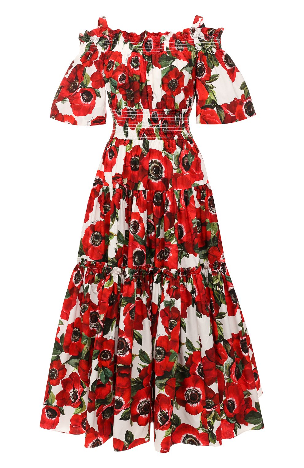 Хлопковое платье DOLCE & GABBANA, арт. F68E1T/HS5DP, фото 1