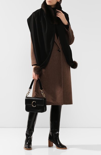 Капюшон с отделкой из меха соболя VICTORIA KUSENKOVA, арт. 199303549548, фото 2