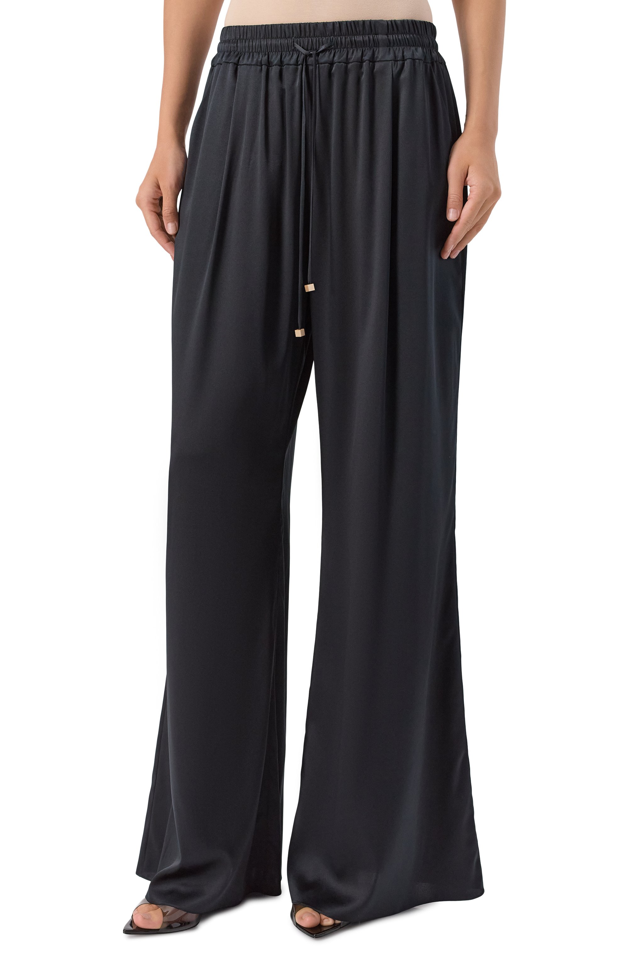 Атласные брюки FREEAGE, арт. WW26.PT114.6003.900, фото 3