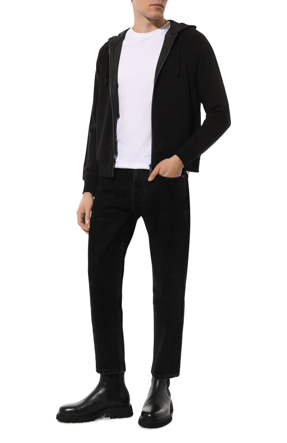 Хлопковая толстовка ZEGNA, арт. UC553A6/C859, фото 2