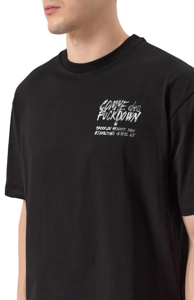 Хлопковая футболка COMME DES FUCKDOWN, арт. CFABM01522, фото 5