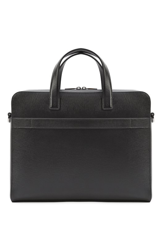 Кожаная сумка для ноутбука Ferragamo 241806/786555 Чёрный  241806/786555 Фото 6