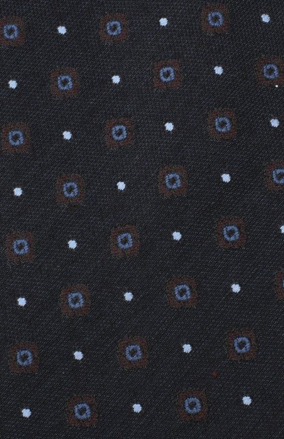 Галстук из шелка и шерсти ZEGNA темно-синего цвета по цене 18950 руб., арт. Z8E30/18H, фото 3 Галстук из шелка и шерсти ZEGNA, арт. Z8E30/18H, фото 3