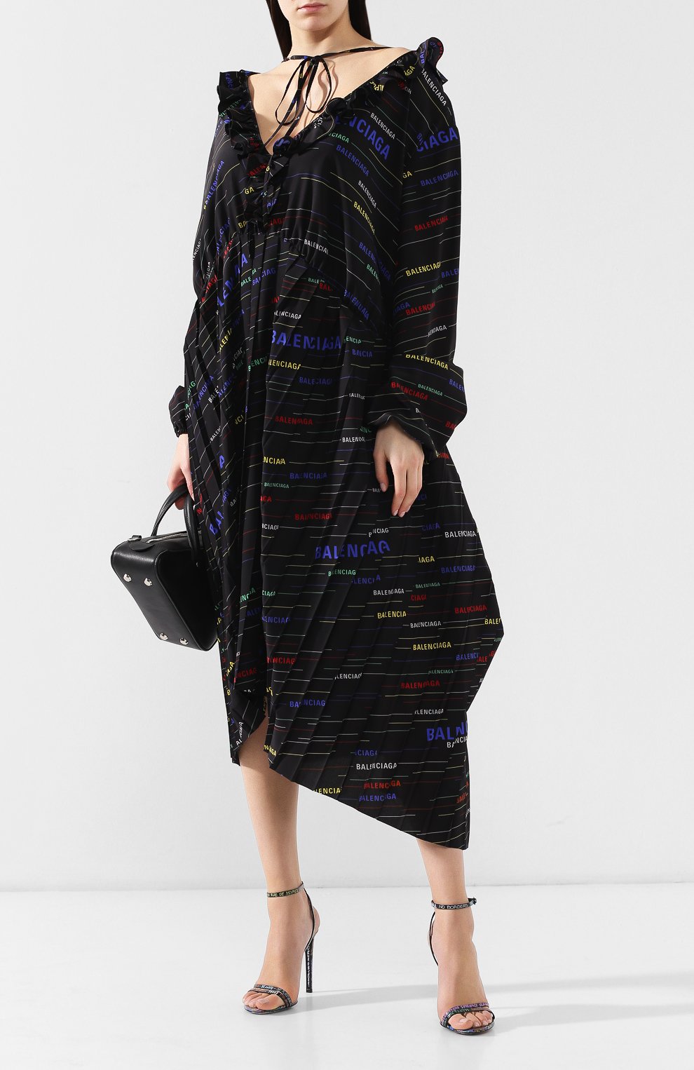 Шелковое платье BALENCIAGA, арт. 556565/TDL55, фото 2