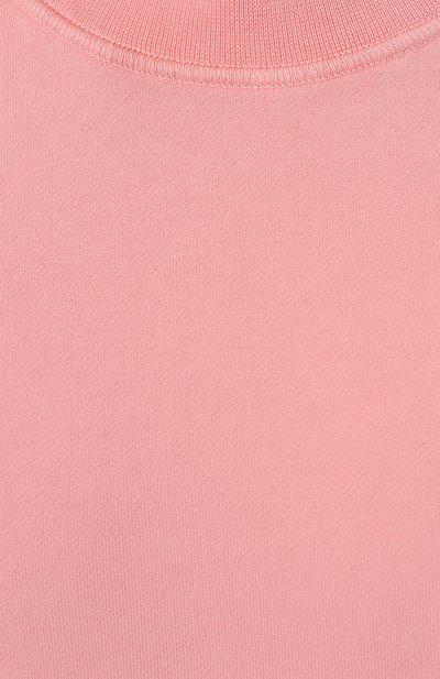 Хлопковый свитшот STONE ISLAND розового цвета по цене 31950 руб., арт. 101563051, фото 5 Хлопковый свитшот STONE ISLAND, арт. 101563051, фото 5