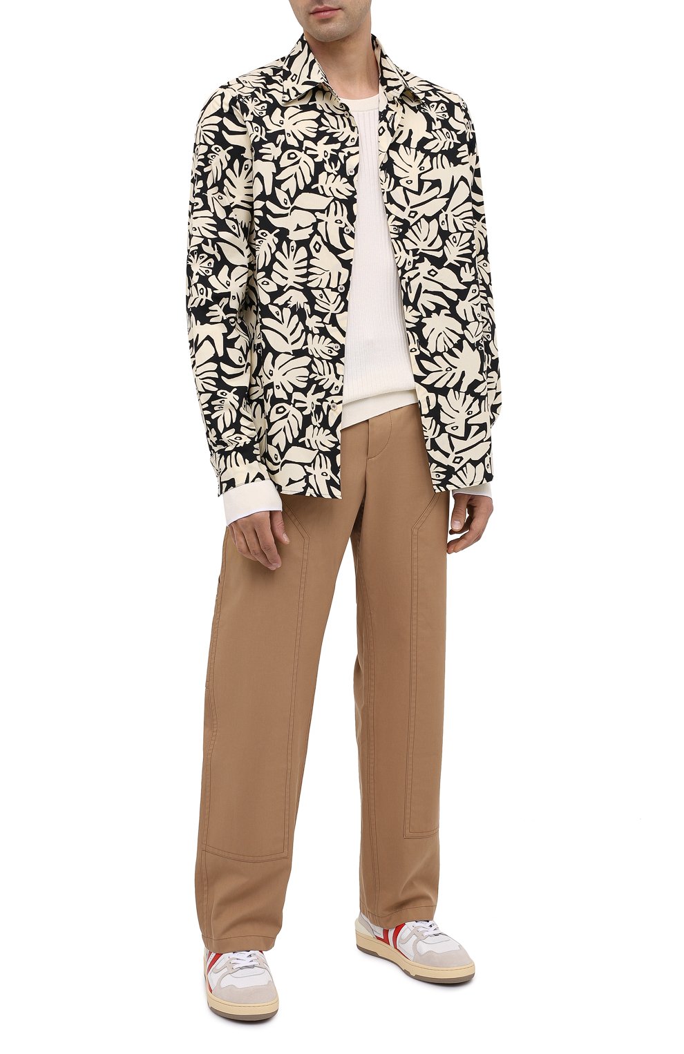 Комбинированные кеды LANVIN, арт. FM-SKDK01-NASH-A20, фото 2