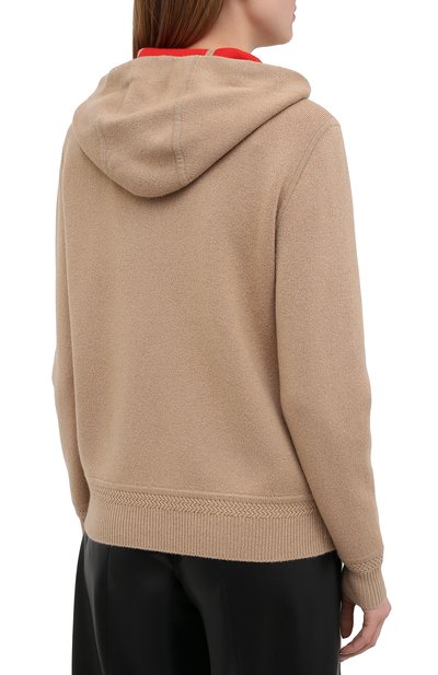 Кашемировый кардиган BURBERRY бежевого цвета по цене 133500 руб., арт. 8038021, фото 4 Кашемировый кардиган BURBERRY, арт. 8038021, фото 4