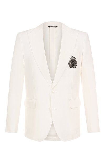 Мужской льняной пиджак DOLCE & GABBANA, арт. G2QS6Z/FU4LF