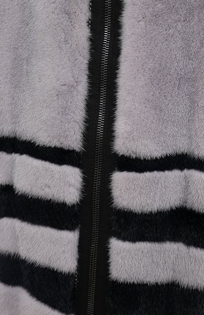 Жилет из меха норки FURLAND голубого цвета по цене 354000 руб., арт. 0067400110229600919, фото 5 Жилет из меха норки FURLAND, арт. 0067400110229600919, фото 5