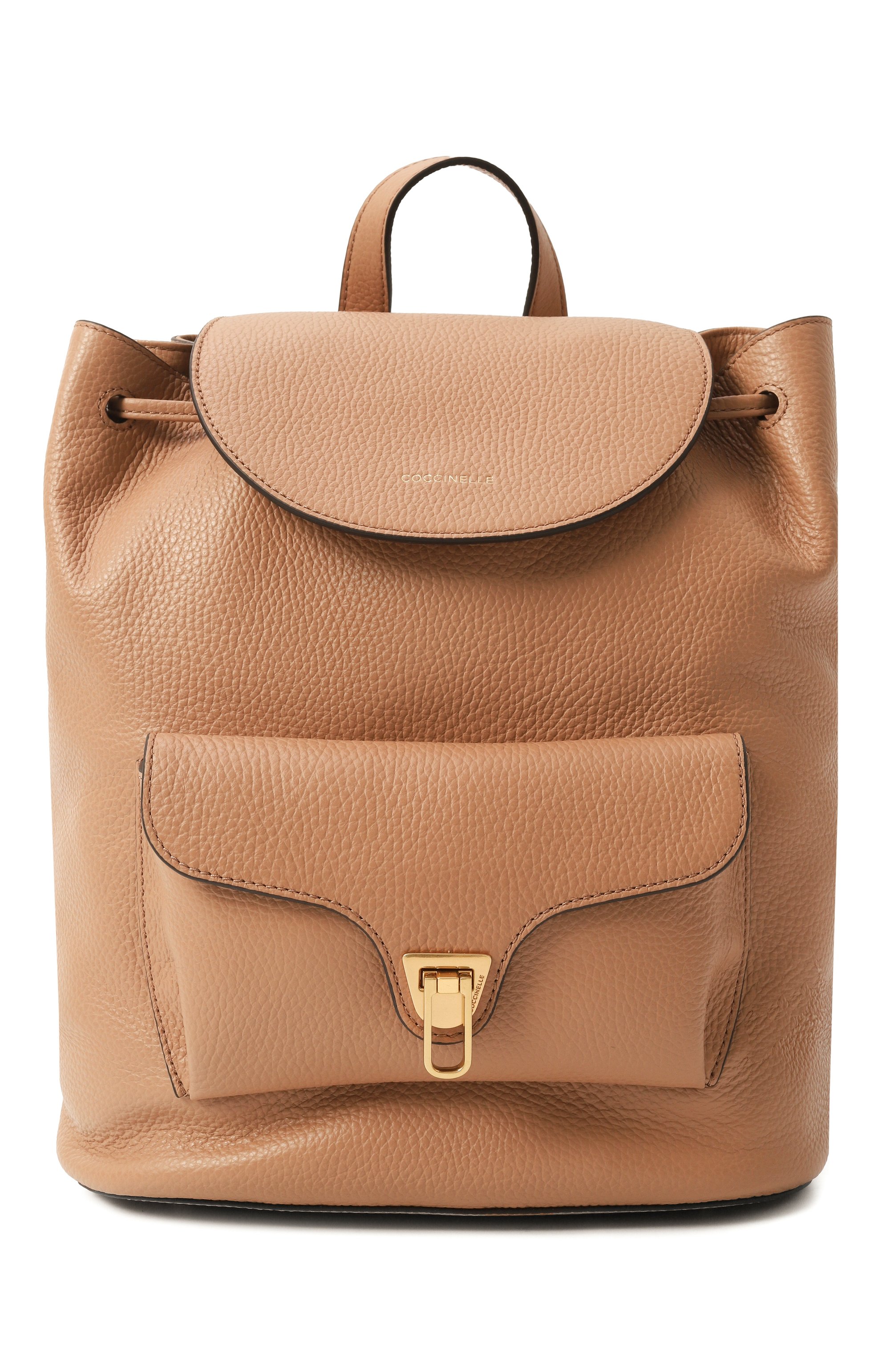 Рюкзак beat soft COCCINELLE бежевого цвета по цене 46200 руб., арт. E1MF6140101, фото 1 Рюкзак beat soft COCCINELLE, арт. E1MF6140101, фото 1