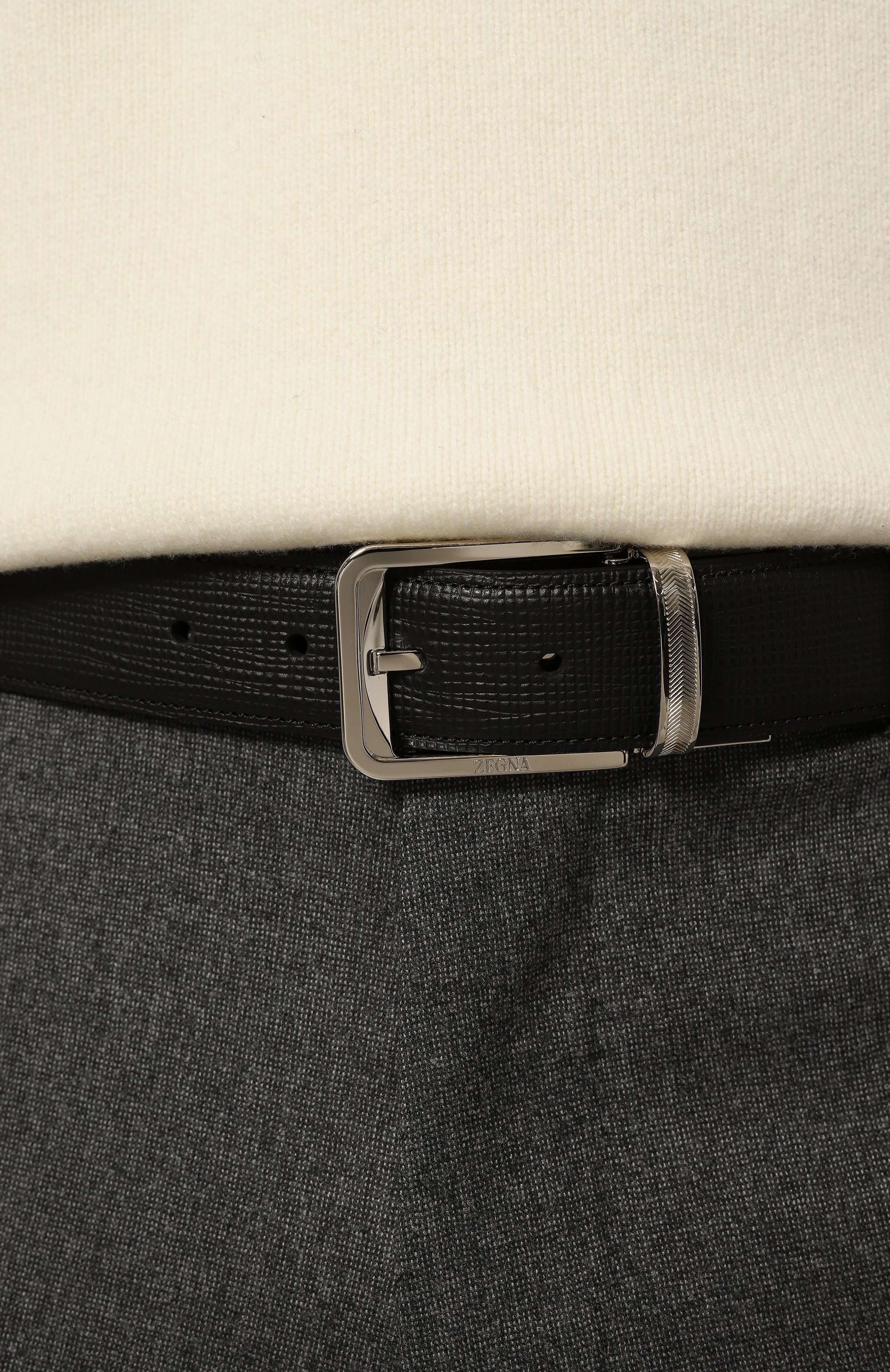 Кожаный ремень ZEGNA, арт. B001PZ/LHSPE, фото 2
