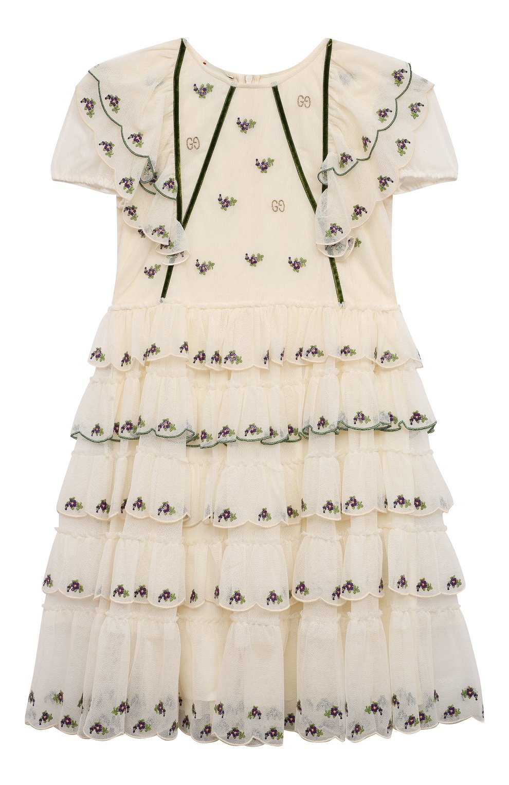 Хлопковое платье GUCCI, арт. 621091 ZAE5I, фото 1