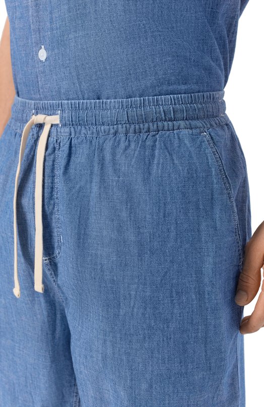 Джинсовые шорты Aeronautica Militare BE0282UCT04295 Синий  BE0282UCT04295 Фото 5