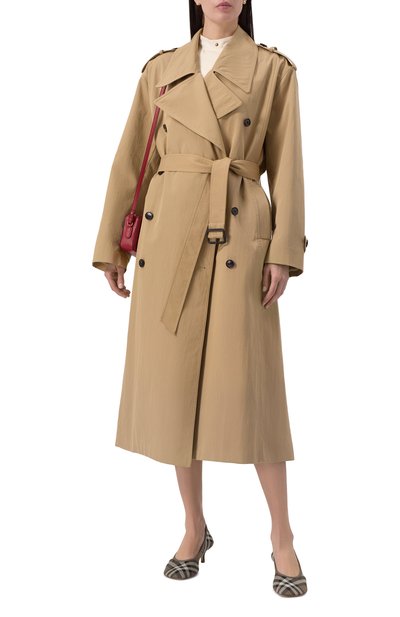 Текстильные туфли baby 45 BURBERRY, арт. 8102595, фото 2