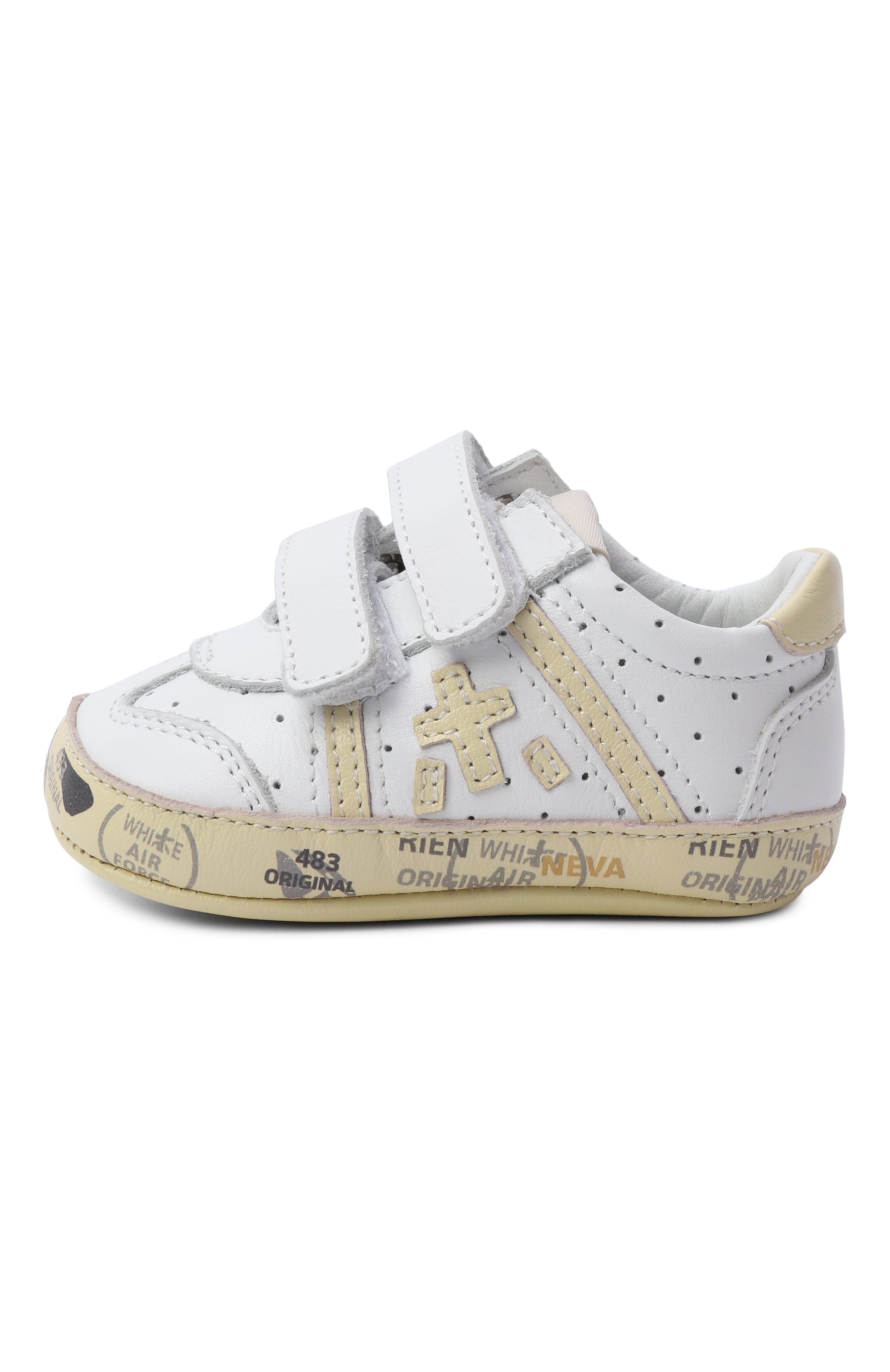 Кожаные пинетки lucy PREMIATA WILL BE, арт. 23CU0032-V/BABY V-LUCY V/16, фото 2