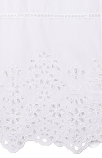 Хлопковая рубашка ERMANNO SCERVINO, арт. Z1G310, фото 3