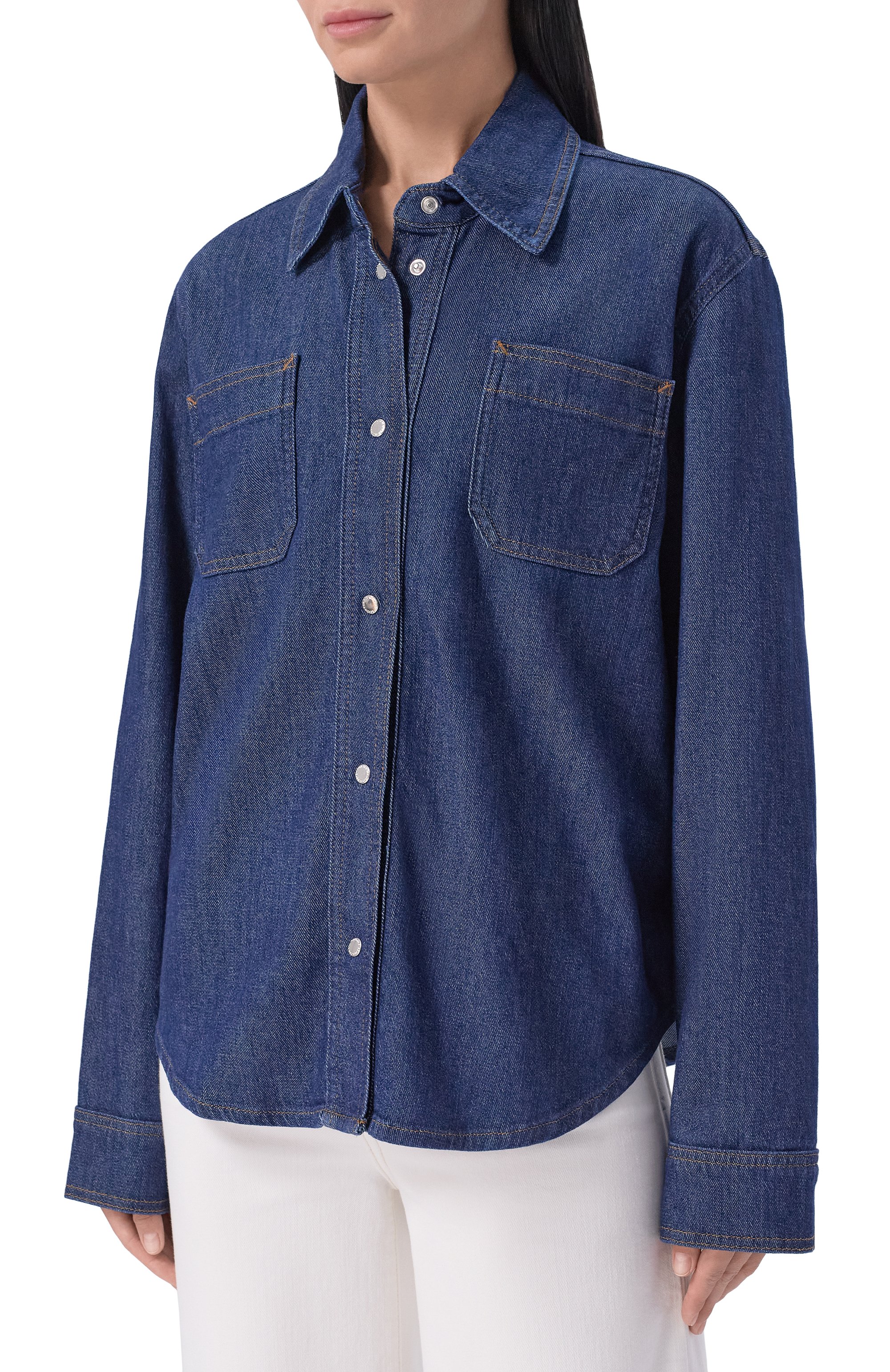 Джинсовая рубашка 7 FOR ALL MANKIND, арт. 7UCR0R70-1A9, фото 3