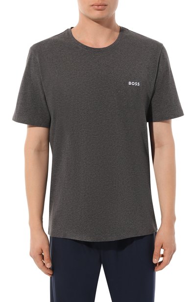 Хлопковая футболка BOSS, арт. 50469605, фото 3