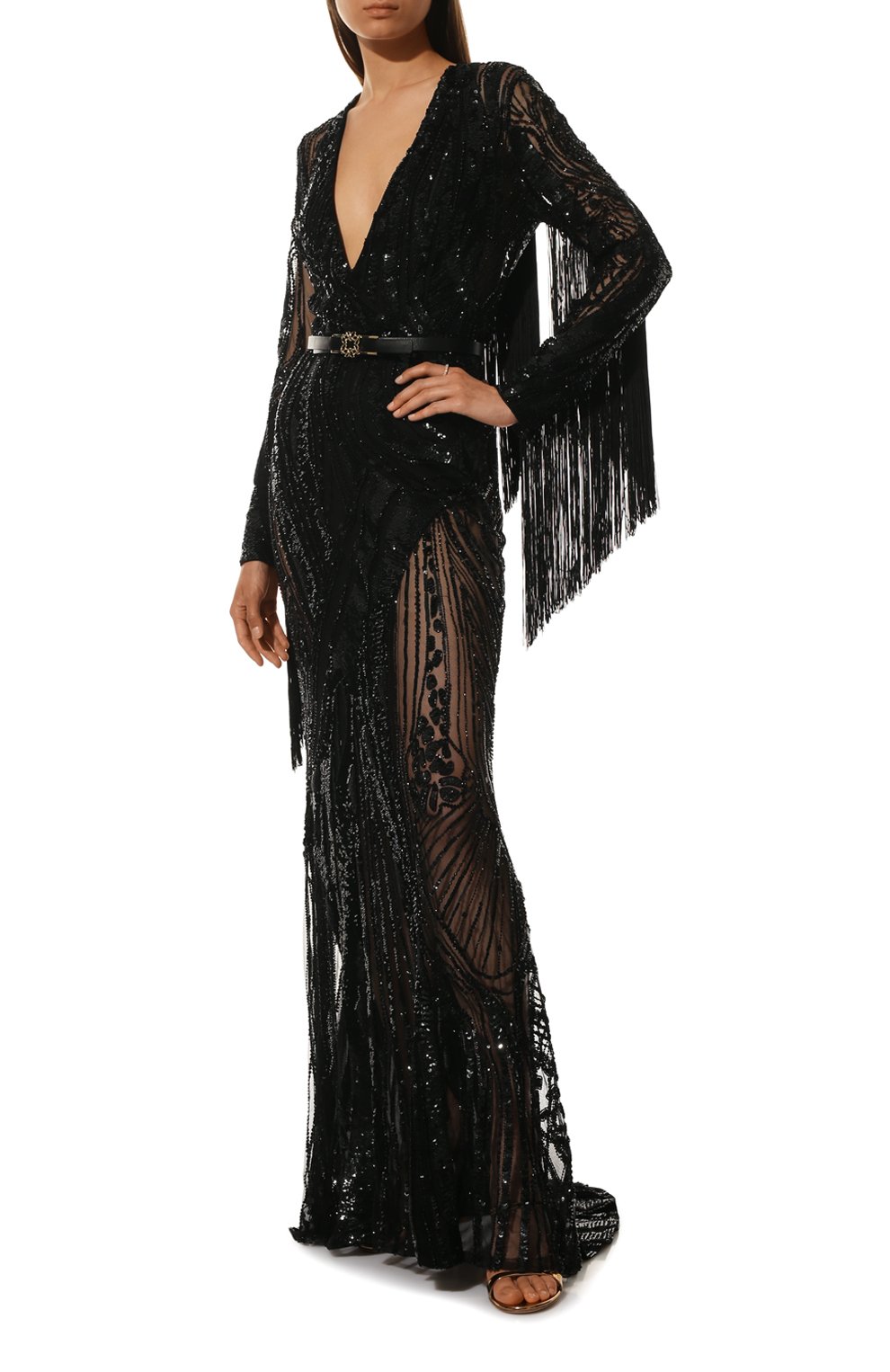 Платье с пайетками ELIE SAAB, арт. 12658, фото 3