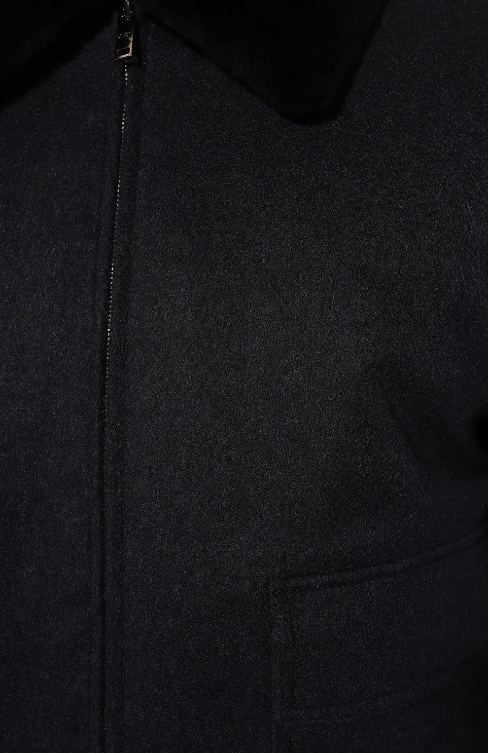 Бомбер с воротником из нутрии MVST, арт. 53454, фото 5