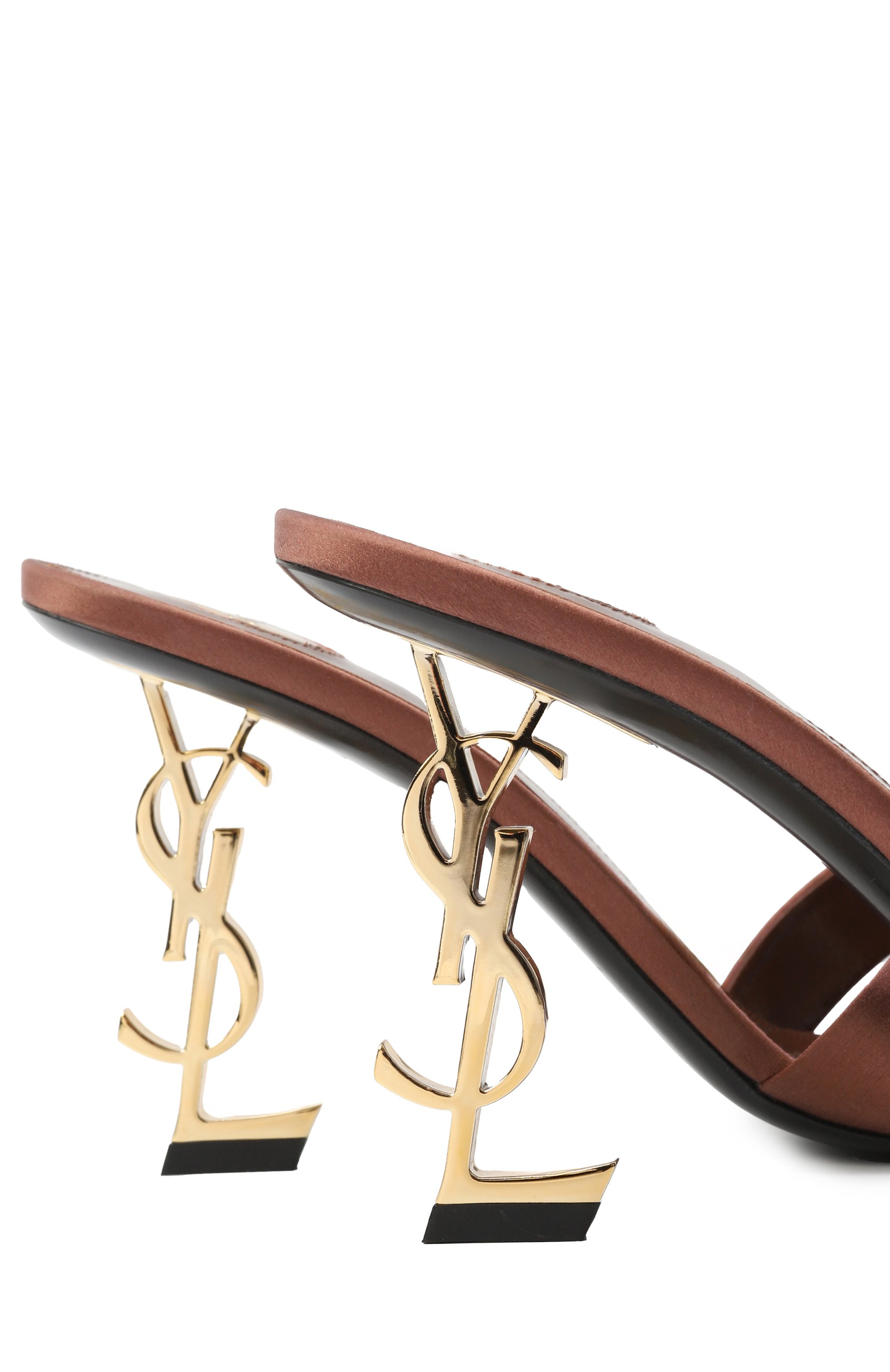 Текстильные мюли opyum 85 SAINT LAURENT, арт. 818931/9QAB1, фото 7