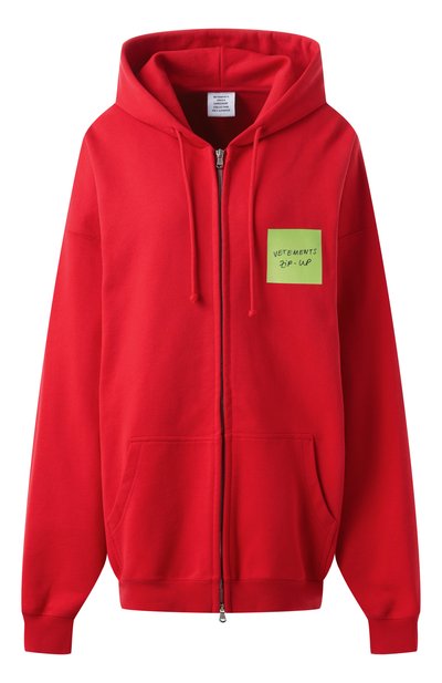 Женский хлопковая толстовка VETEMENTS, арт. UE54HD440R