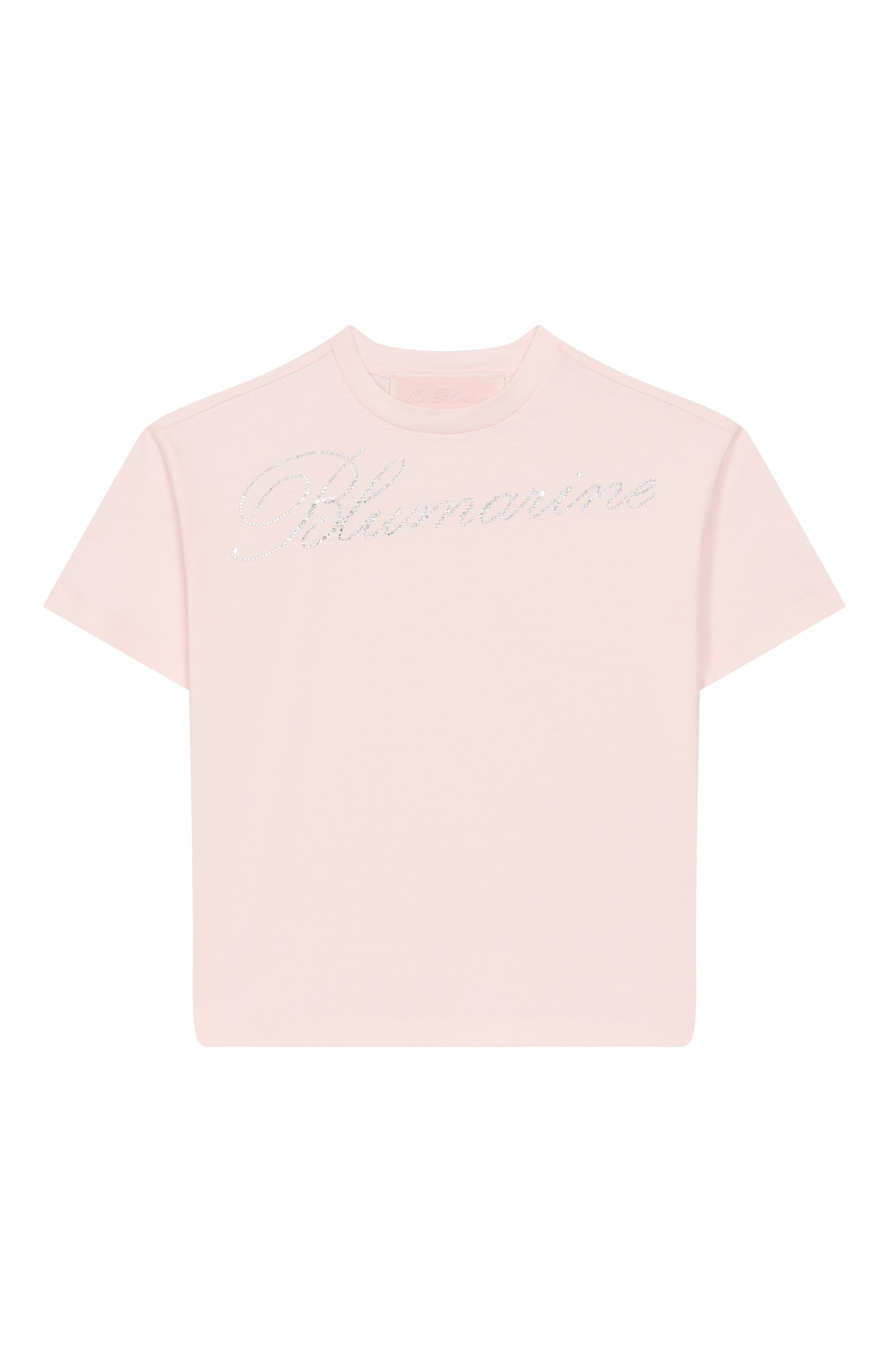 Хлопковая футболка BLUMARINE, арт. BFTS008.0.JF056/6A-12A, фото 1