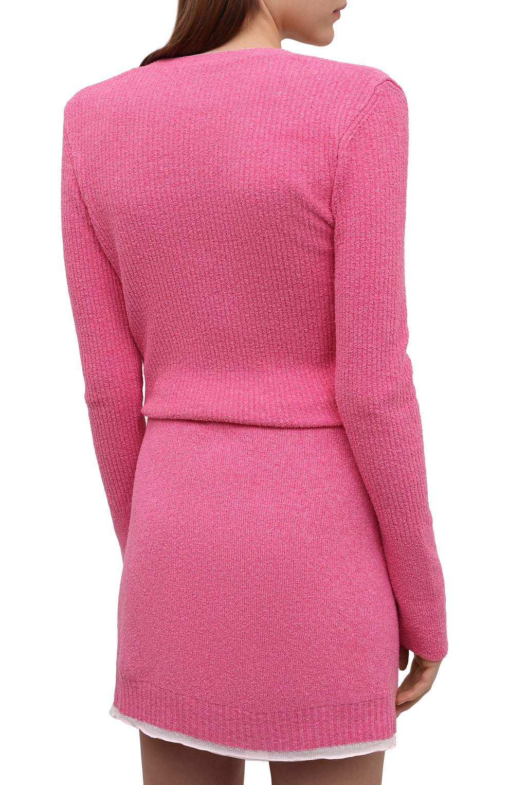 Кардиган из хлопка и вискозы JACQUEMUS, арт. 211KN402-2006, фото 4