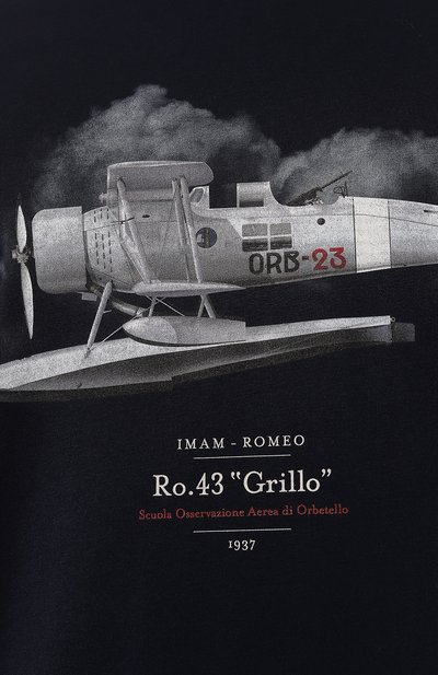 Хлопковая футболка AERONAUTICA MILITARE, арт. TS2361J607, фото 5