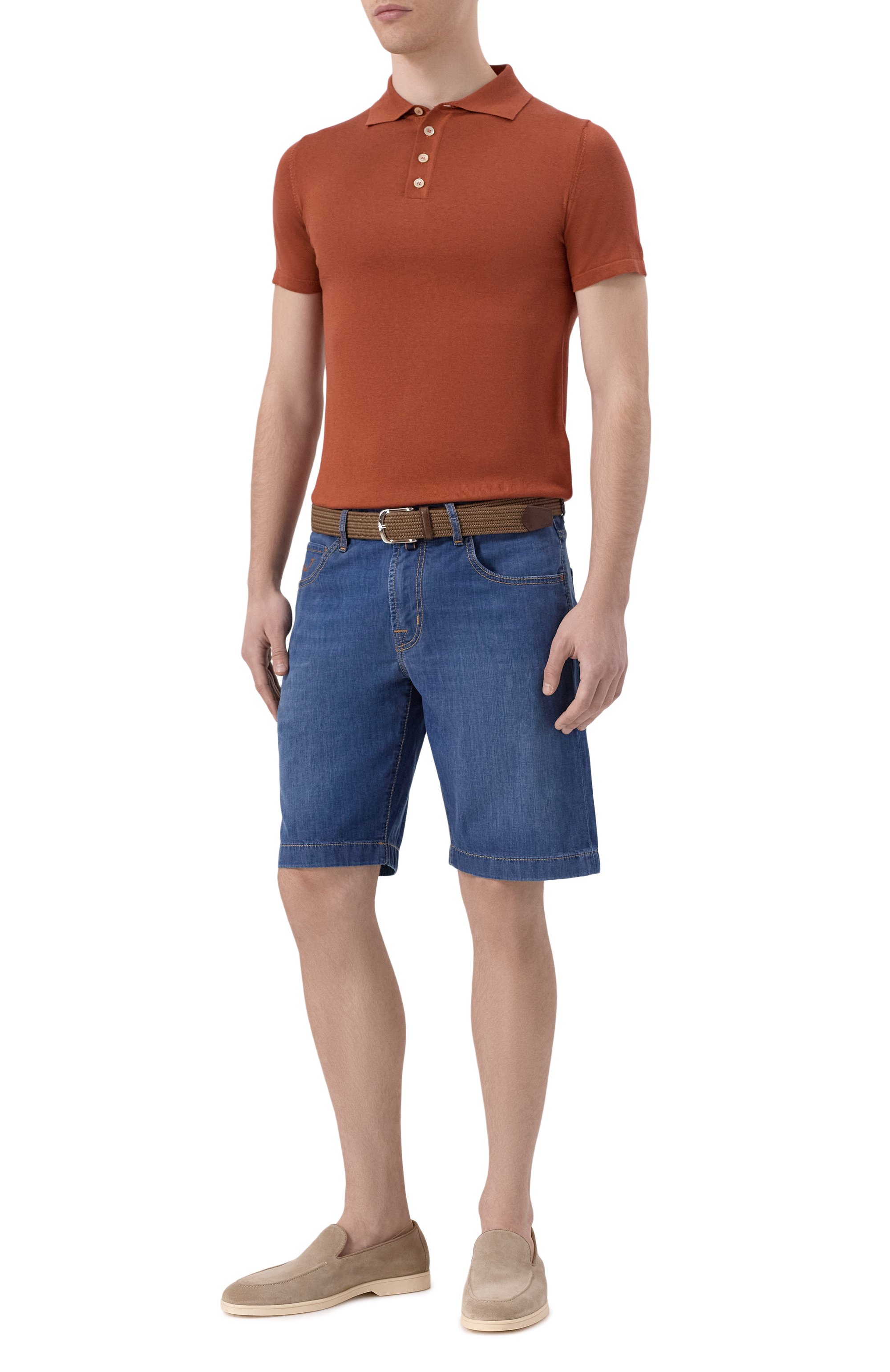 Шелковое поло DANIELE FIESOLI, арт. SE1101, фото 2