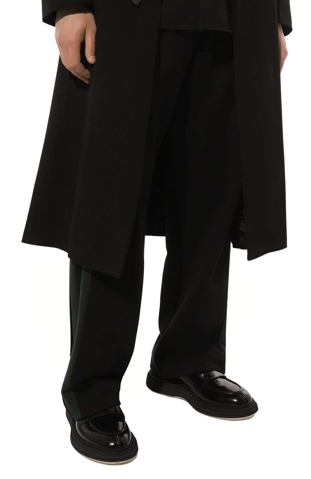 Кожаные пенни-лоферы THE-ANTIPODE, арт. VICT0R 152./C0LLEGE, фото 3