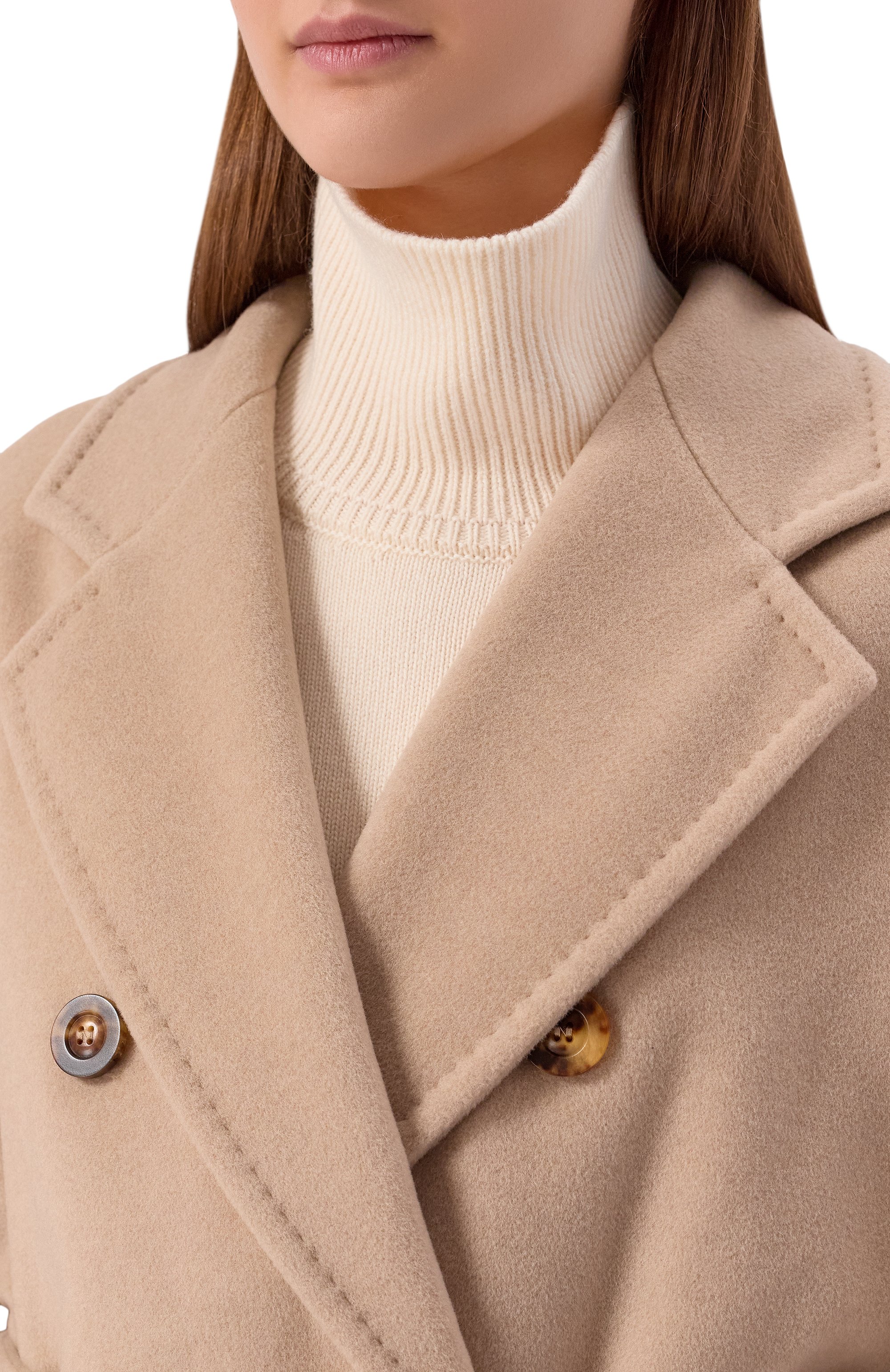 Пальто из шерсти и кашемира MAX MARA, арт. MADAME, фото 5