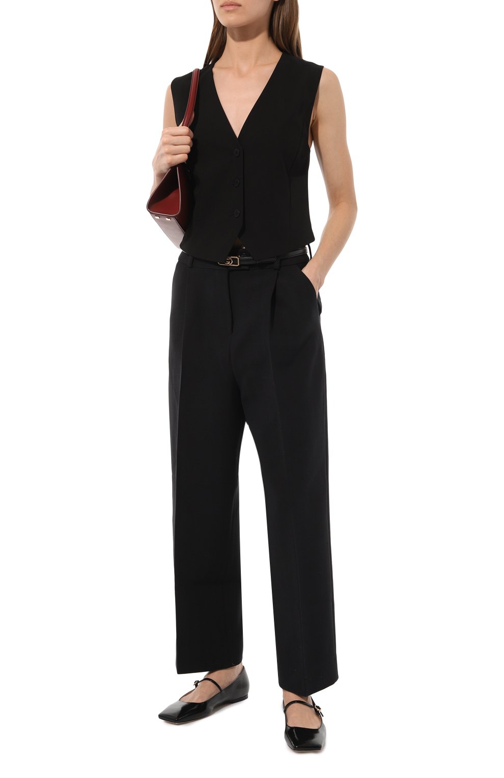 Брюки из шерсти и вискозы BORNE BOURGEOIS, арт. SW-PN-BO-4023, фото 2