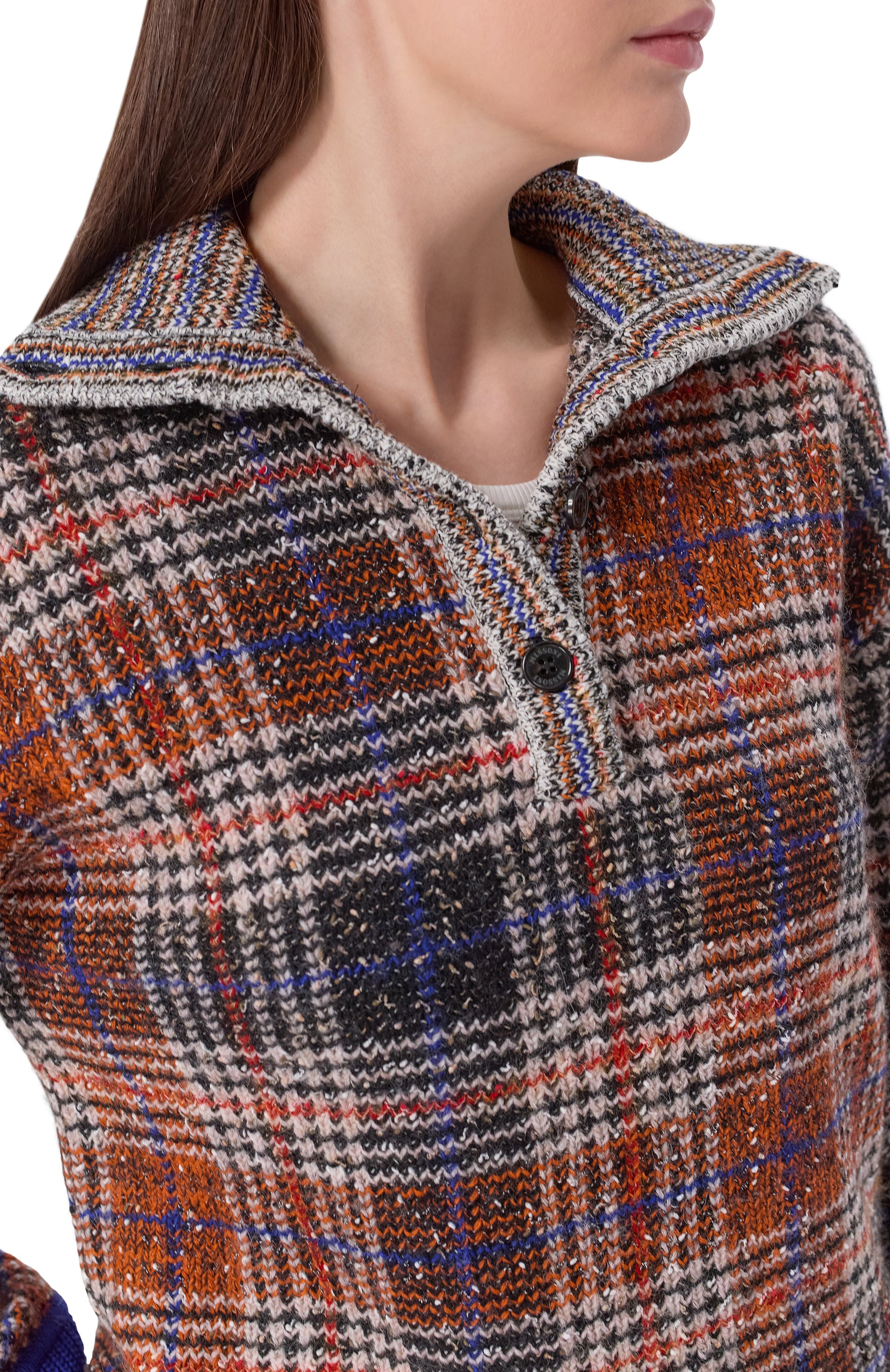 Поло из шерсти и хлопка MISSONI, арт. DS25WN2D/BC005N, фото 5