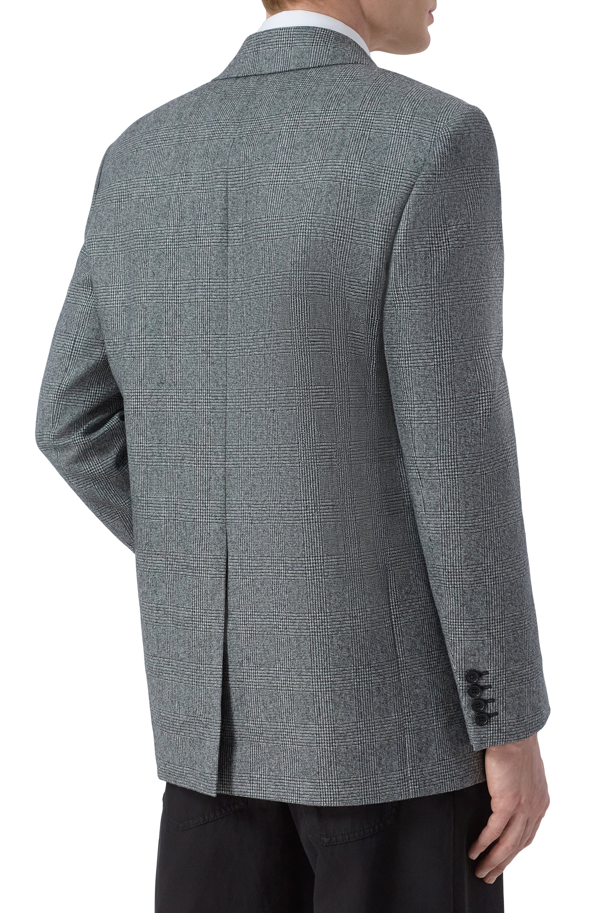 Шерстяной пиджак SAINT LAURENT, арт. 837196/Y5H54, фото 4