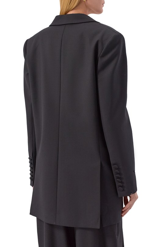 Шерстяной жакет Nina Ricci 25ACVE002/WV0324 Чёрный  25ACVE002/WV0324 Фото 4