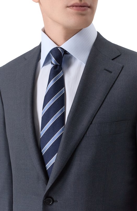 Шерстяной костюм Brioni RA000L/P5AMI_001 Серый  RA000L/P5AMI_001 Фото 6
