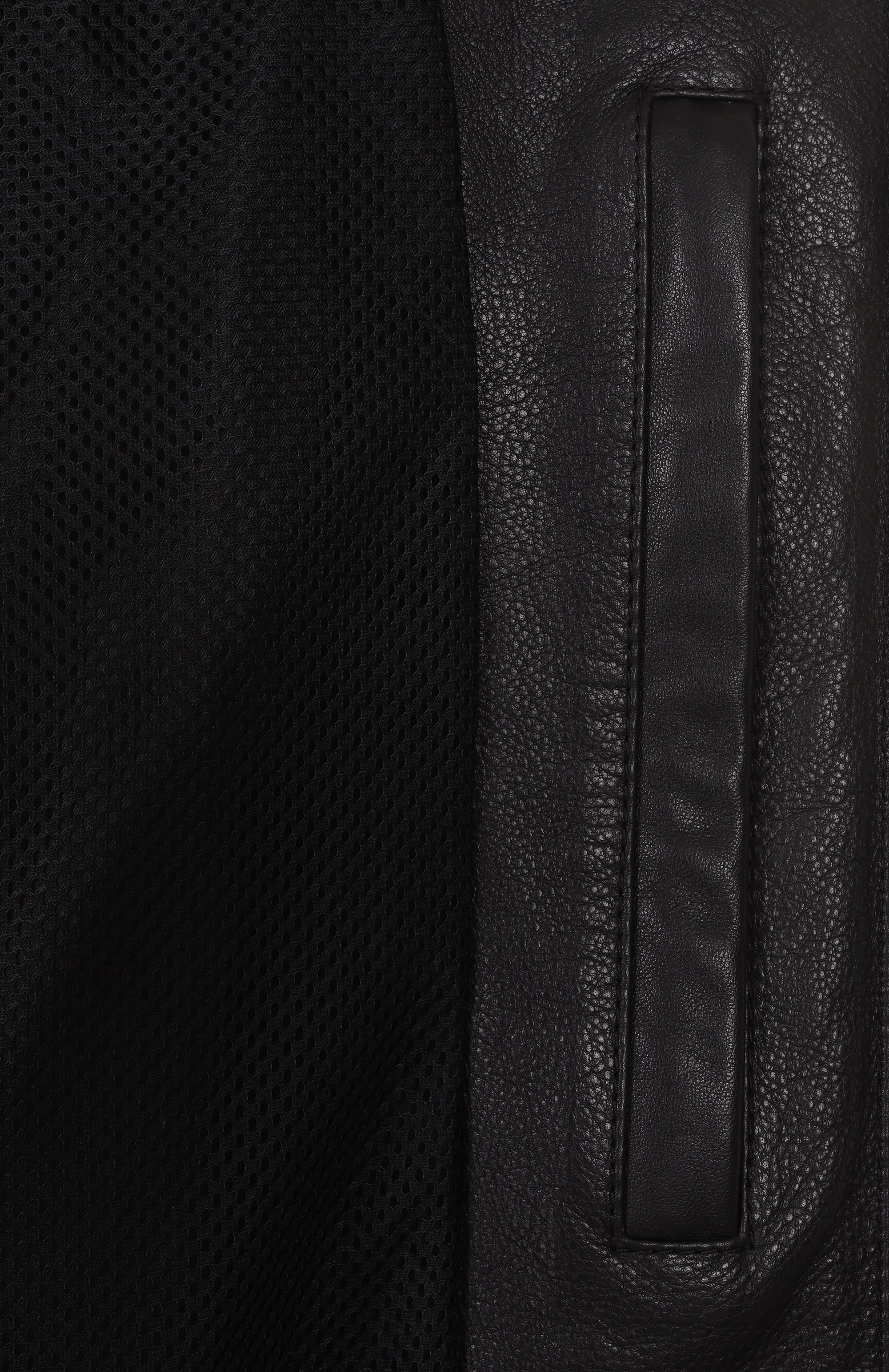 Кожаная куртка BALENCIAGA черного цвета по цене 875500 руб., арт. 813589/TRS01, фото 7 Кожаная куртка BALENCIAGA, арт. 813589/TRS01, фото 7