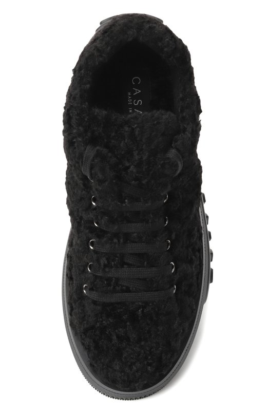 Текстильные кеды Nexus Casadei 2X078A071N/C2188 Чёрный  2X078A071N/C2188 Фото 6