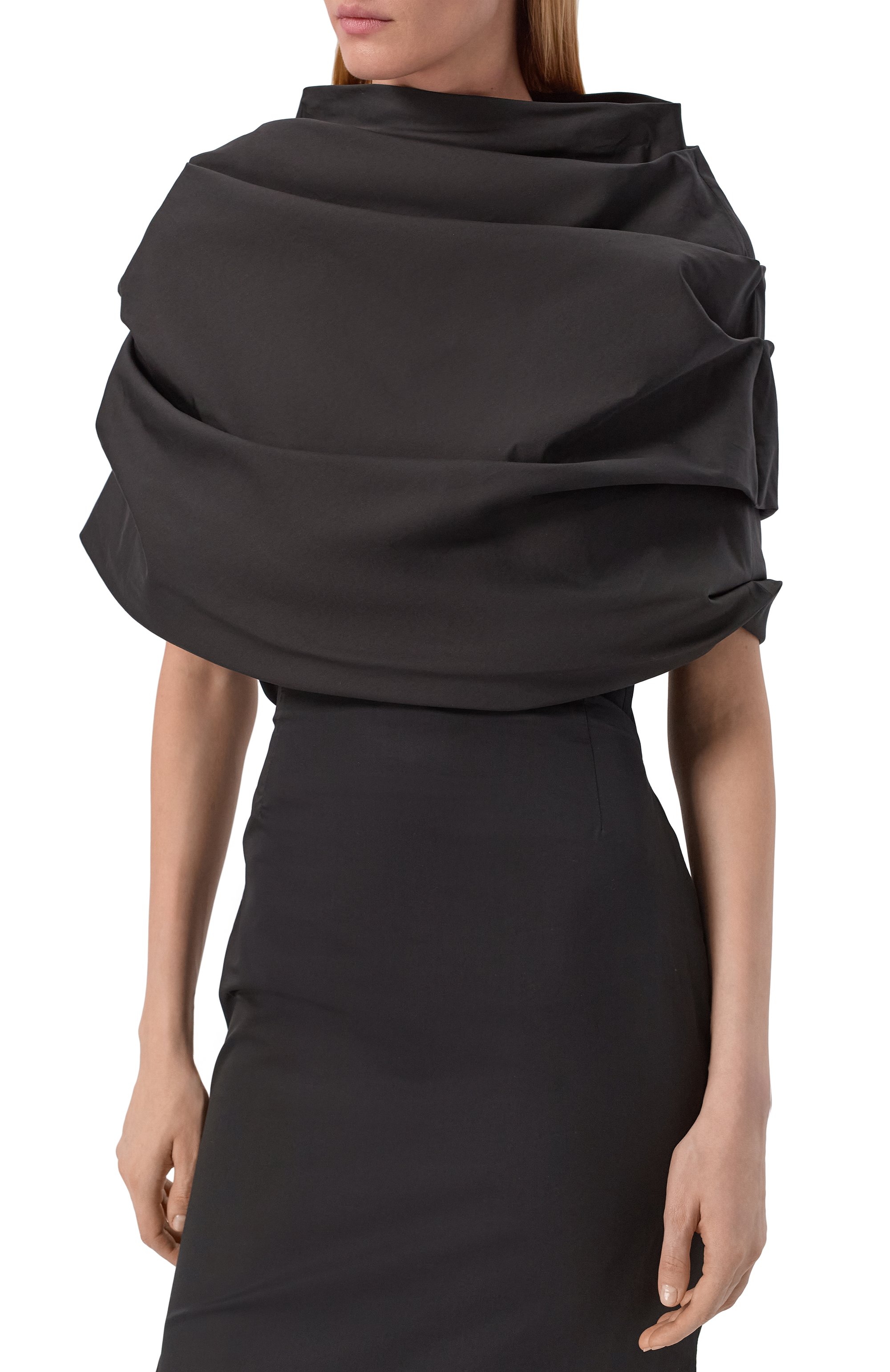 Кейп из хлопка и шелка AGREEG, арт. 26140589, фото 3