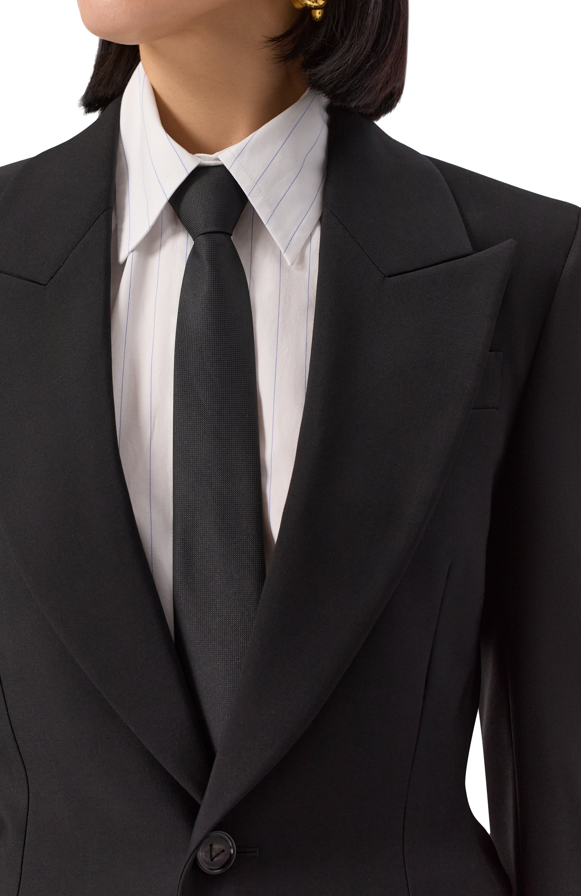 Шерстяной жакет BOTTEGA VENETA, арт. 820067/V0B30, фото 5