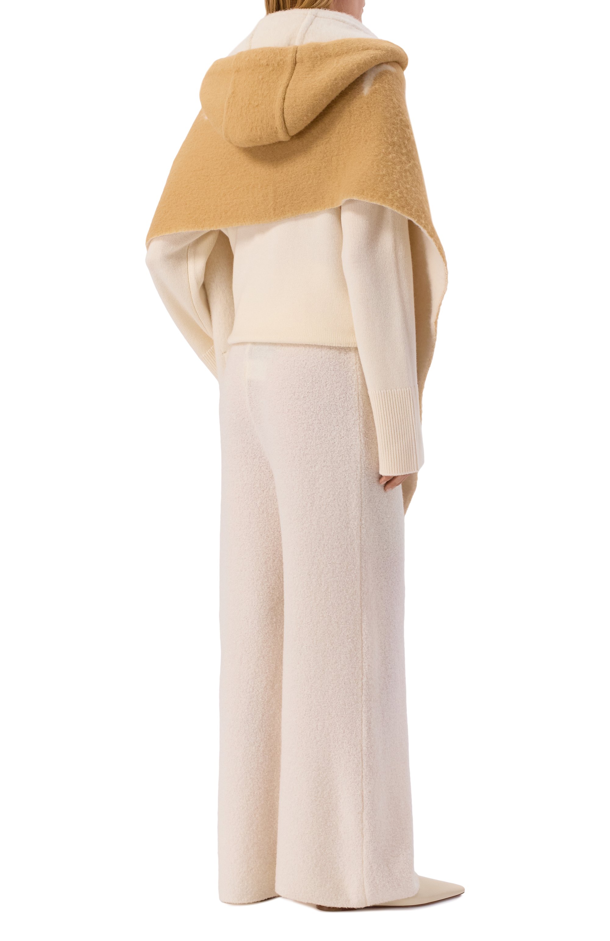 Шерстяная накидка BURBERRY, арт. 8121283, фото 3