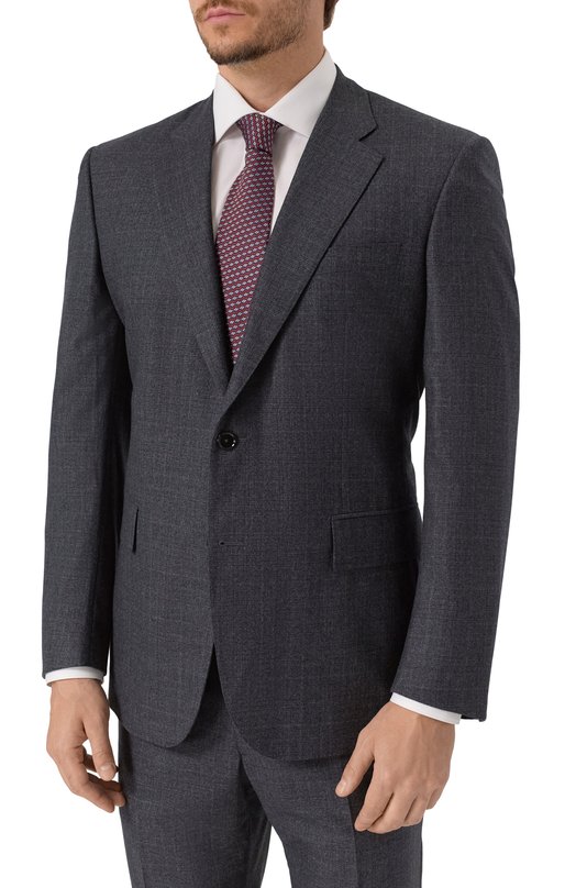 Шерстяной костюм Stefano Ricci S1SF432220/W0019T Серый  S1SF432220/W0019T Фото 2