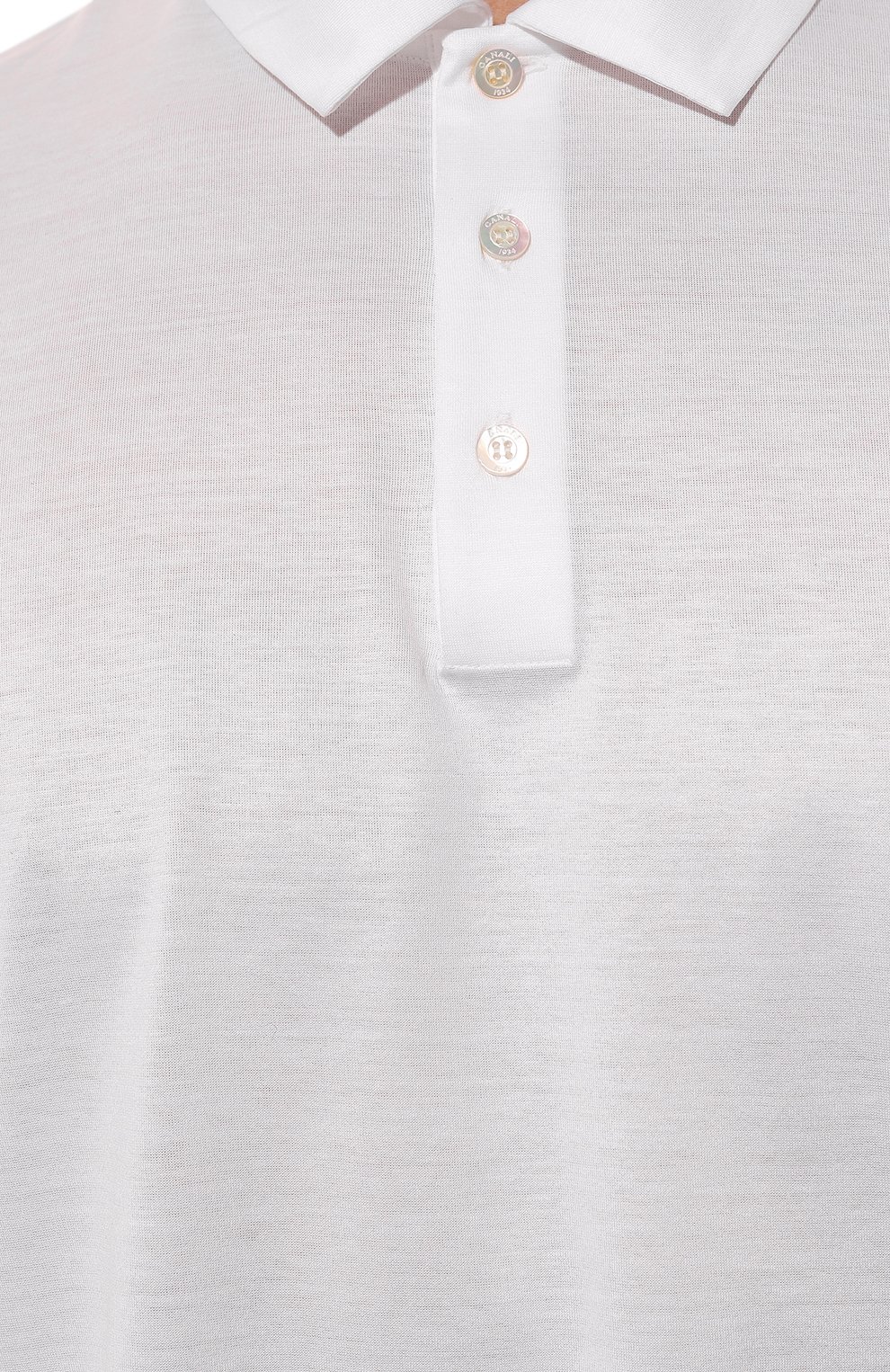 Хлопковое поло CANALI, арт. T0238/MJ00002, фото 5