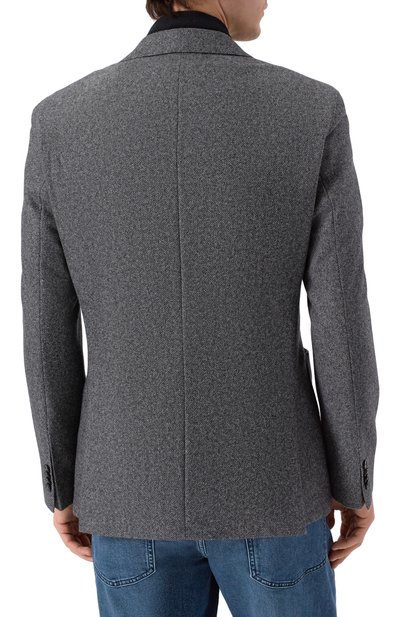 Шерстяной пиджак BOSS, арт. 50551589, фото 4