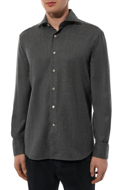 Шерстяная рубашка ALESSANDRO GHERARDI, арт. BR1L-3G-7T/7377, фото 3