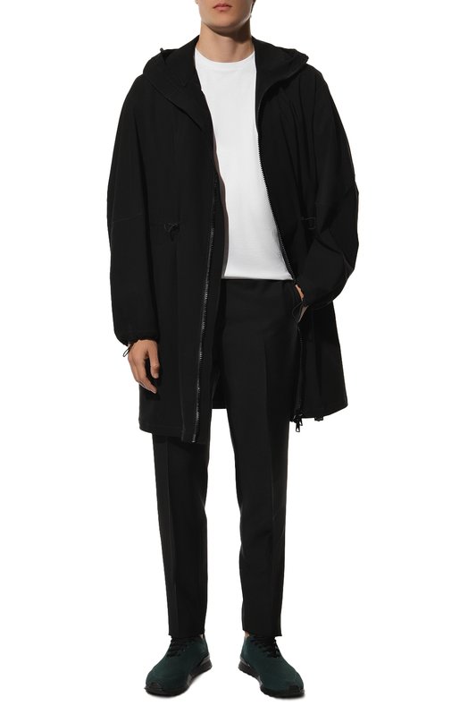 Текстильные кроссовки Kiton USSFITBN00809/12-16 Зелёный  USSFITBN00809/12-16 Фото 2